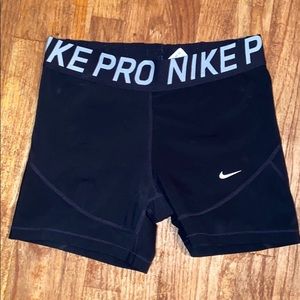Black Nike Pro Shorts